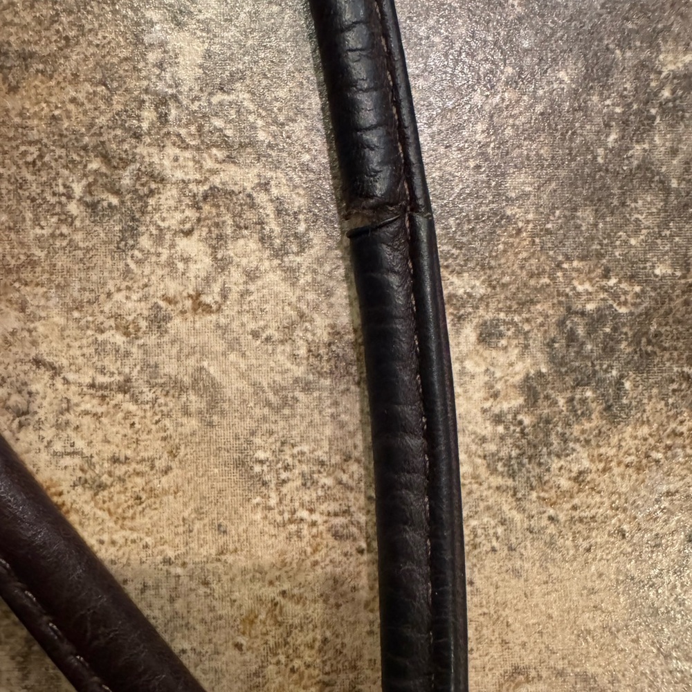Fossil Brown Leather Crossbody Bag - Picture 13 of 13